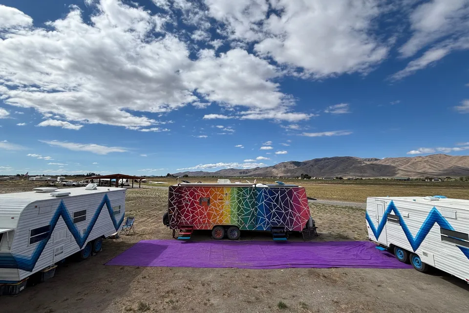Fluffy The Cloud Burning Man Warn The West Rental Trailer 2026