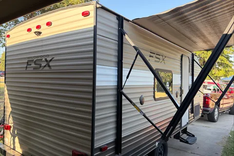 Larry's Forest River Wildwood FSX Travel Trailer