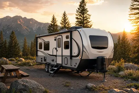 Thibodeau’s Forest River Rockwood Geo Pro Light Weight Travel Trailer