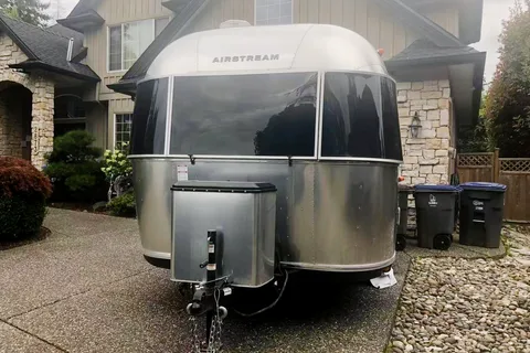 John's family Airstream 16 ft Travel Trailer