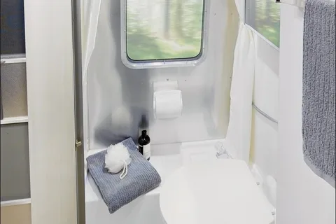 John's family Airstream 16 ft Travel Trailer