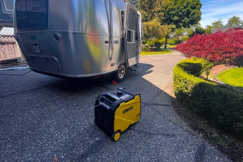John's family Airstream 16 ft Travel Trailer