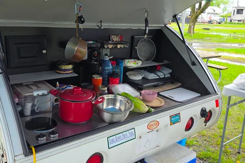 Daniel's Little guy 6 wide Micro Trailer with most harley davidson hauling capability