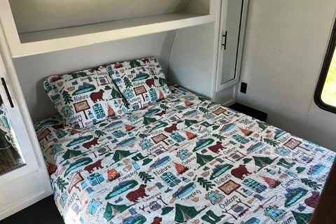 Fun Semi Modern Travel Trailer