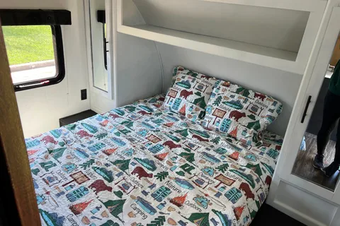 Fun Semi Modern Travel Trailer
