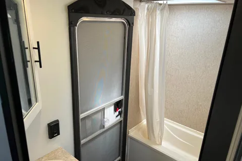 Fun Semi Modern Travel Trailer