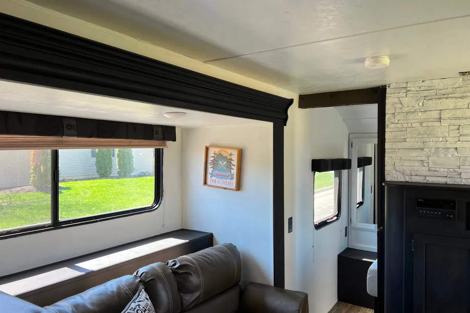 Fun Semi Modern Travel Trailer