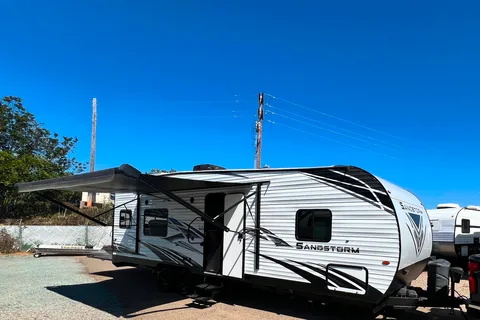 Todd's Forest River Sandstorm 2725LC Toy Hauler