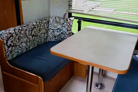 Island adventure with our  Fleetwood Mallard Travel Trailer