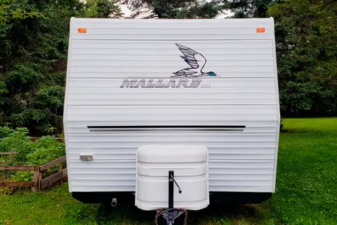 Island adventure with our  Fleetwood Mallard Travel Trailer