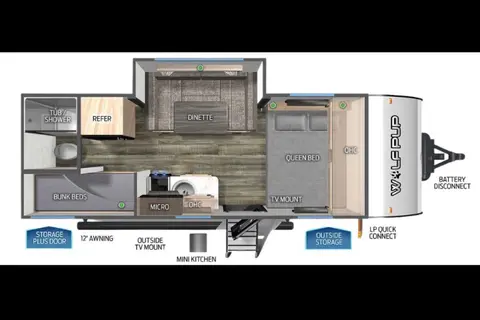 Airbnb on Wheels 🚐 | Premium Wolf Pup 17JG | Sleeps 6 | Blackstone Grill & Luxury Upgrades 🇨🇦