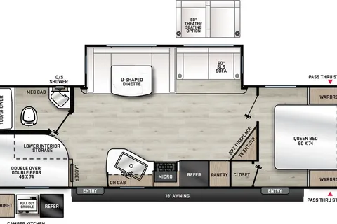 2025 BRAND NEW! Coachmen Catalina Legacy 263BHSCK