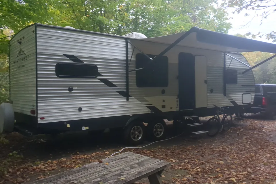 Jeff's East to West Della Teera Travel Trailer