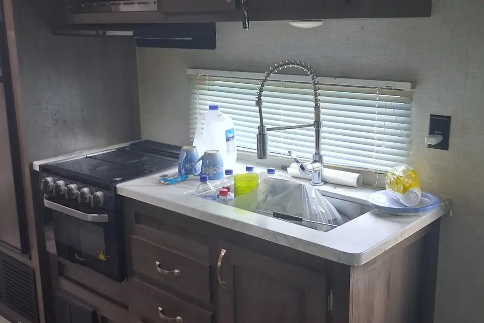 Bill's East to West Delta Furry Travel Trailer