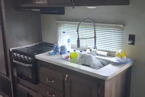 Bill's East to West Delta Furry Travel Trailer