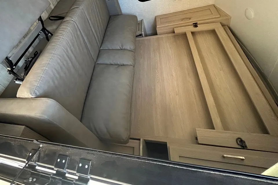 Off grid living in a NEW travel trailer