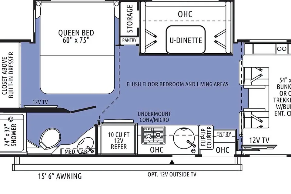Forest River Sunseeker 2400b Class C with ALL the Comforts of HOME