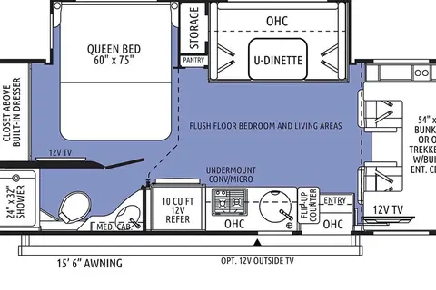 Forest River Sunseeker 2400b Class C with ALL the Comforts of HOME