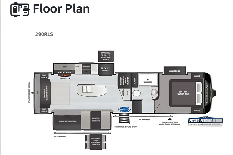Luxe 2021 Cougar Cove 5th Wheel