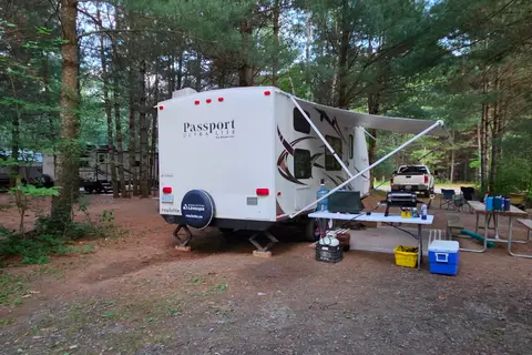 Andrew and Laura's Keystone 238ML Travel Trailer