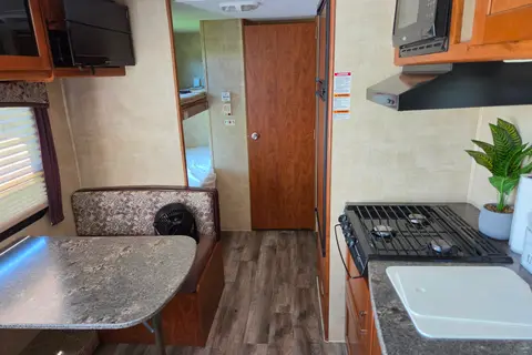 Andrew and Laura's Keystone 238ML Travel Trailer