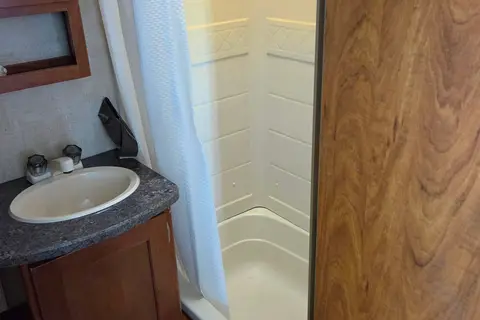 Andrew and Laura's Keystone 238ML Travel Trailer