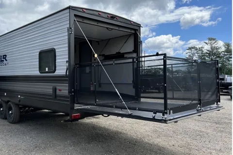 William's Forest River XLR microboost 27 LRLE Toy Hauler