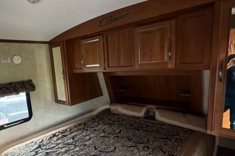 The Perr-fect Getaway Keystone Cougar 29RBX Travel Trailer