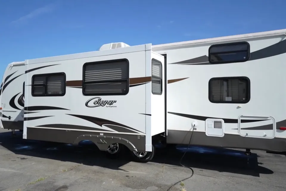 The Perr-fect Getaway Keystone Cougar 29RBX Travel Trailer