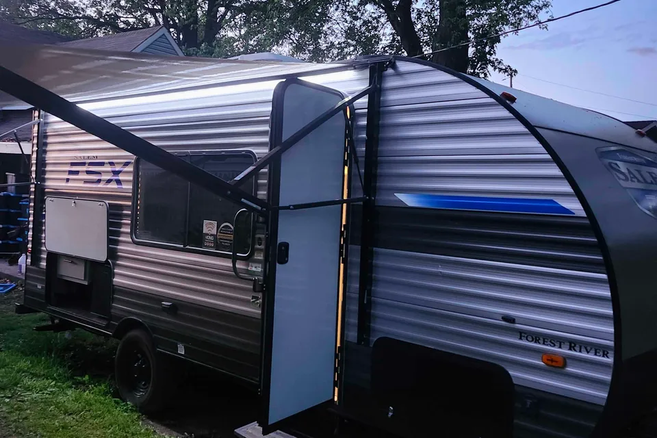 Roger and Shellys Salem Forest River FSX 179DBK Travel Trailer