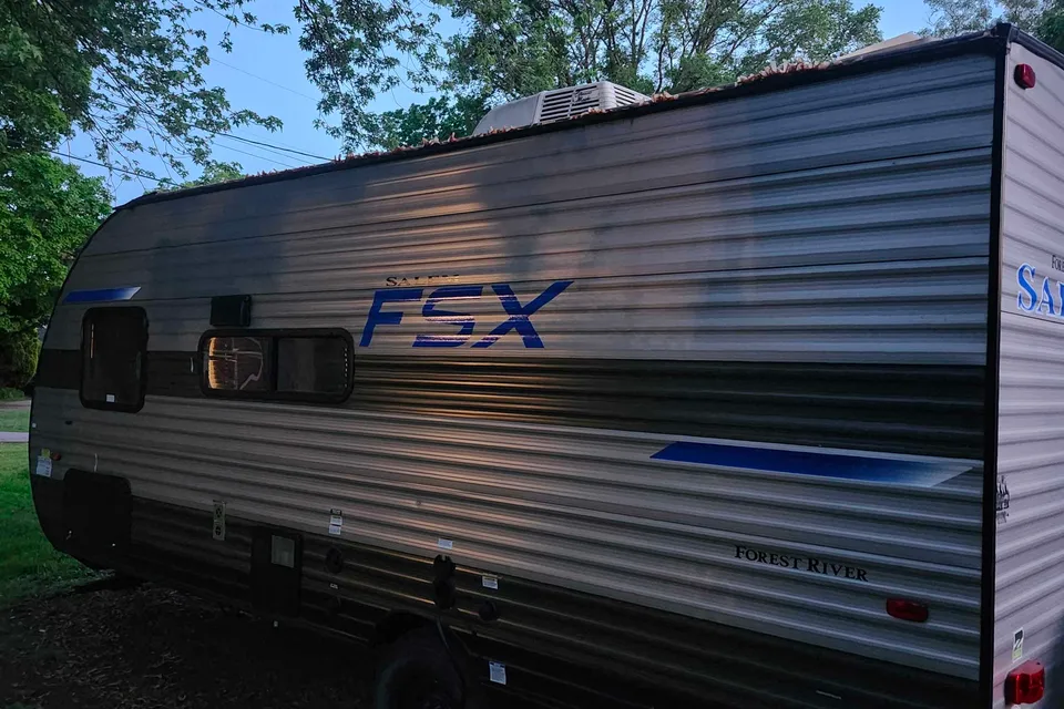 Roger and Shellys Salem Forest River FSX 179DBK Travel Trailer