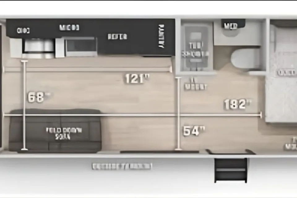 Forrest River Grey Wolf 18RR Toy Hauler