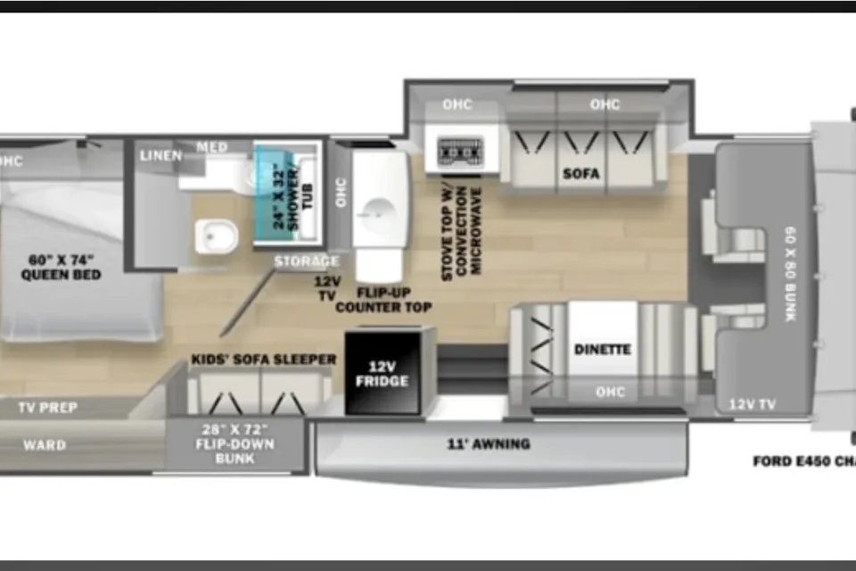C15 Luxury SUNSEEKER 10 Sleeper w Bunks! 2 SlideRooms - STARLINK Internet