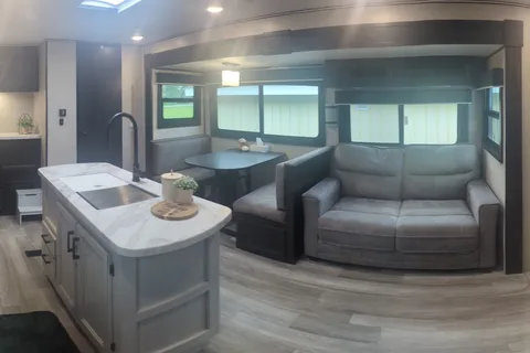 Destiny's Family Fun Travel Trailer w Kitchen Island