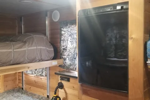 Lake Reno's Ice Castle Fish Houses 17ft RV edition Travel Trailer