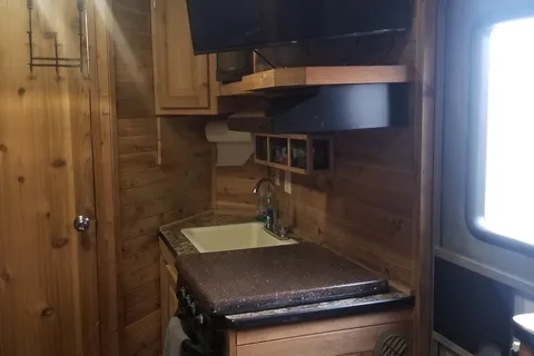 Lake Reno's Ice Castle Fish Houses 17ft RV edition Travel Trailer