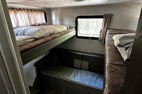The Steven’s Wildwood xlite Travel Trailer