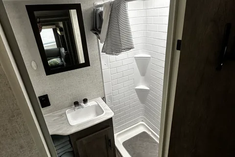 The Steven’s Wildwood xlite Travel Trailer