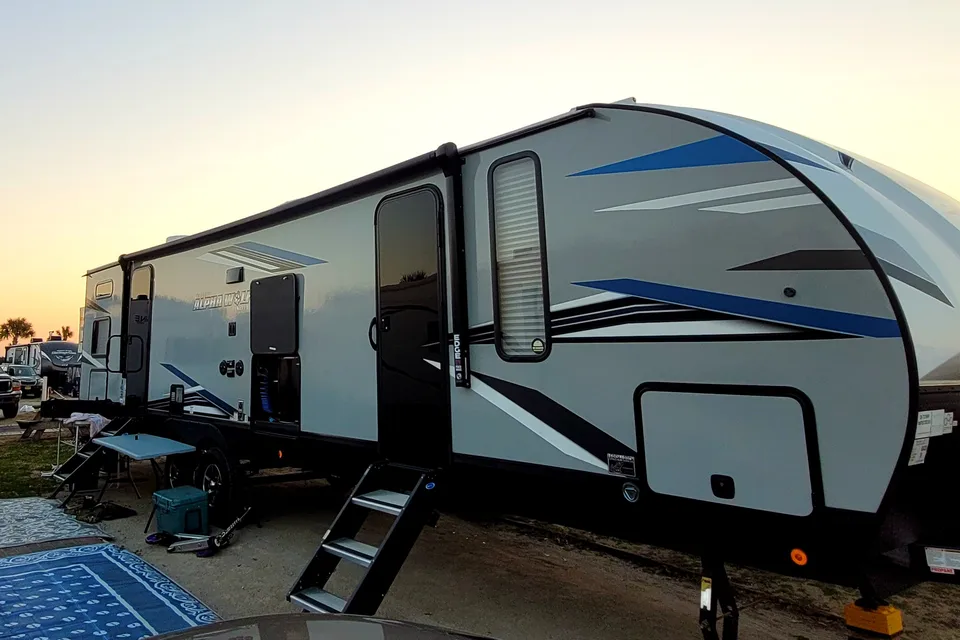 Joshua's Forest River Alpha Wolf 30RDB-L Travel Trailer