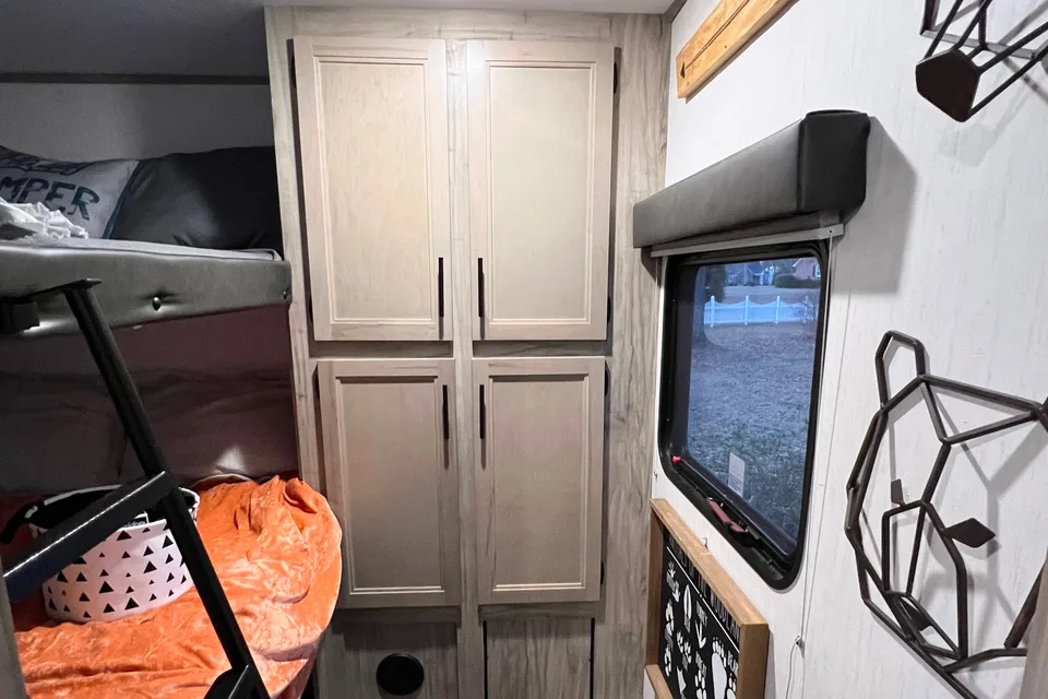 Joshua's Forest River Alpha Wolf 30RDB-L Travel Trailer
