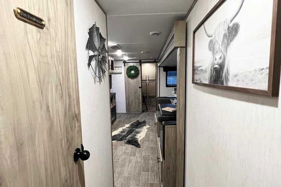 Joshua's Forest River Alpha Wolf 30RDB-L Travel Trailer
