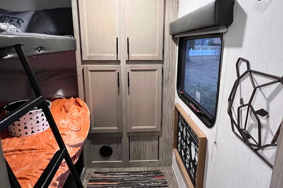 Joshua's Forest River Alpha Wolf 30RDB-L Travel Trailer