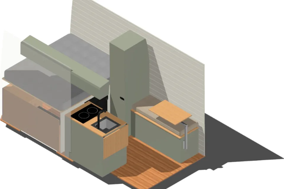 Scenic Vans' "The Shasta 2" - Unlimited Mileage
