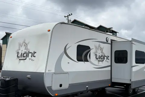 Adventure Awaits Open Range 308BHS Bunkhouse Series Travel Trailer