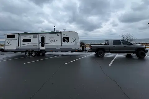 Adventure Awaits Open Range 308BHS Bunkhouse Series Travel Trailer