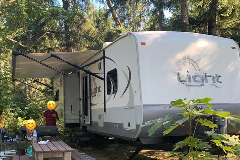 Adventure Awaits Open Range 308BHS Bunkhouse Series Travel Trailer