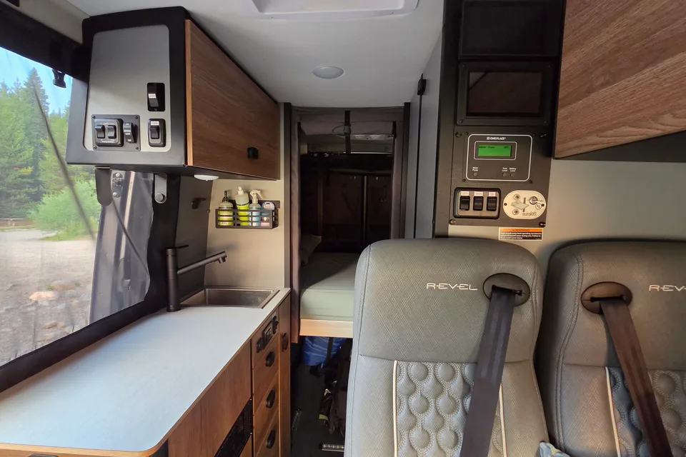 2025 AWD Winnebago Revel 44E "Pebbles" - UNLIMITED MILES - Big Sky Adventure - Starlink