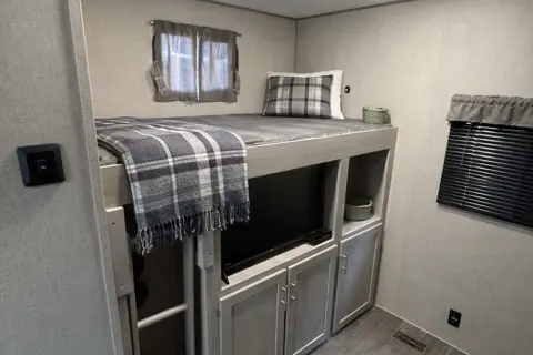 Meet "Priscilla" - Forest River Aurora Travel Trailer
