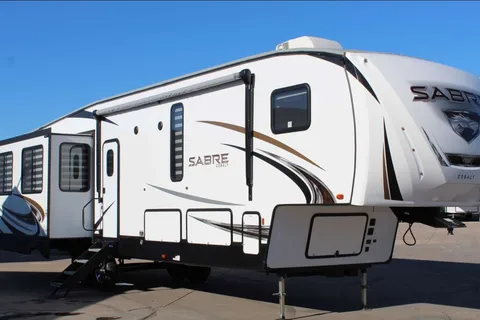 A Family Paradise on Wheels 36 BHQ Cobalt Fifth Wheel