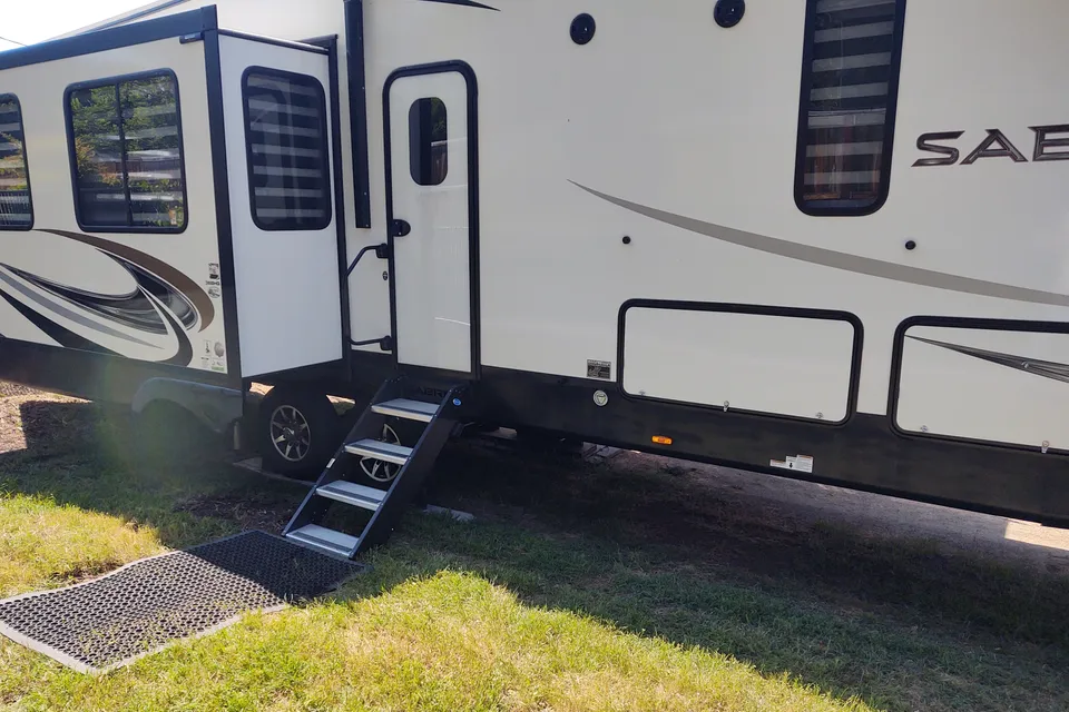 A Family Paradise on Wheels 36 BHQ Cobalt Fifth Wheel
